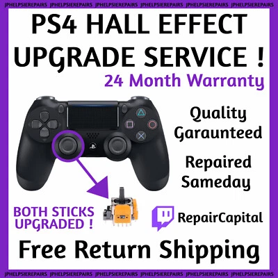 PS4 Playstation 4 Controller HALL EFFECT Analog Stick Upgrade Service - Trusted - Image 1 of 4