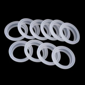 10Pc 4.5/5.2cm Thermal Bottle Flask Cover Stopper Cup Lids Sealing O-Ring Gasket - Picture 1 of 16