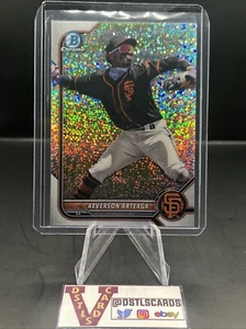 2022 Bowman Chrome - AEVERSON ARTEAGA PROSPECT SPECKLE REFRACTOR /299 #BCP-218 - Picture 1 of 3