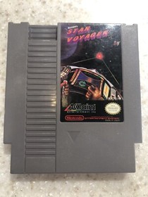 STAR VOYAGER GAME ORIGINAL Nintendo System CLASSIC 1985 NES HQ