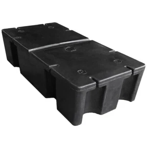 24 in. x 48 in. x 12 in. Foam-Filled Dock Float Drum - Black - Picture 1 of 6