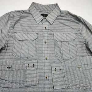 Camicia PRANA Cittadella manica lunga bottoni davanti UPF 50+ quadri escursionismo campeggio uomo M - Foto 1 di 13