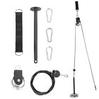 DIY Home Gym Fitness Equipment Strength Training Kit Lift Pulley System With GS0