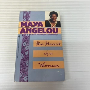 The Heart of a Woman Autobiography Paperback Book by Maya Angelou Bantam 1993 - Picture 1 of 13