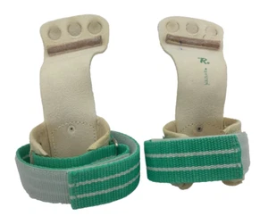 Correas de anillos de gimnasta para niños/jóvenes protección de manos para anillos-gimnasia 3 agujeros - Imagen 1 de 5