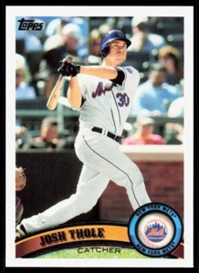 2011 Topps 156 Josh Thole New York Mets - Picture 1 of 2