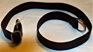 Miche Brown Long Handle Adjustable Shoulder Strap 2 Large Silver Carabiners NWOT - Picture 1 of 1