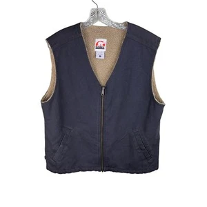 Sorel Giubbotto Uomo Foderato Sherpa Grigio Tela Lavoro Outdoor Taglia Large - Foto 1 di 4