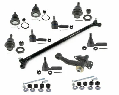 Tren Delantero Para 00-04 Nissan Xterra Terminales Rotulas Muñones Barra Direccio - Imagem 1 de 4