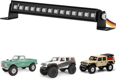RC Light Bar 8 Modes Roof Lamp 56mm for 1/24 AXIAL 56mm, Red,White  - Image 1 of 4