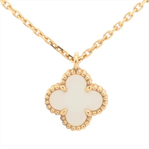 Collar Van Cleef & Arpels Sweet Alhambra Shells 750 (YG) 3,0 g VCARF69100 - Imagen 1 de 7