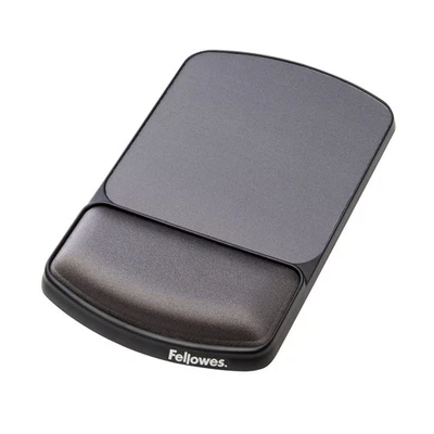 Fellowes Height Adjustable Premium Gel Mouse Pad And Wrist Rest Graphite 9374001 - Image 1 of 3