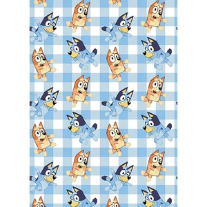 Bluey Jump For Joy Soft Flannel Blanket 50" x 70" - Picture 1 of 1
