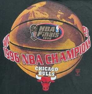 Camiseta deportiva Lee vintage Chicago Bulls Finales NBA 1996 Campeones Hombre Talla XL - Imagen 1 de 6