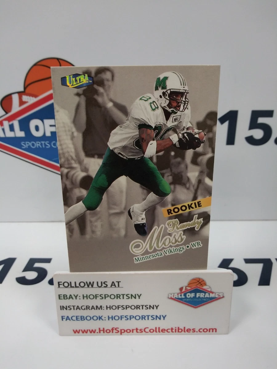 Fleer Randy Moss Rookie Football Sports Trading Cards