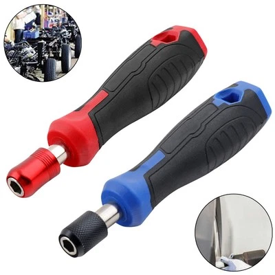 Anti slip Rubber Grip Hex Self locking Adapter Screwdriver Handle Bit Holder - Image 1 of 4