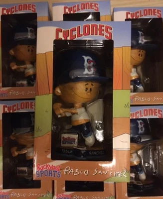 2025 BROOKLYN CYCLONES BACKYARD BASEBALL PABLO SANCHEZ BOBBLEHEAD SGA NEW - Image 1 of 3