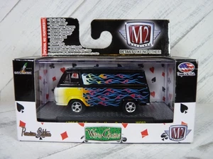 M2 Machines Wild-Cards '65 Ford Econoline Van - Custom black WC07 New 1:64 - Picture 1 of 8