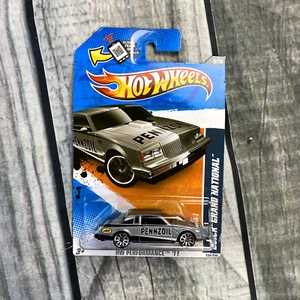 NIP Hot Wheels Buick Grand National Pennzoil Silver 2010 Car 139/244 Mattel READ - Picture 1 of 7