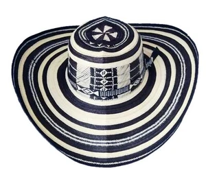 COLOMBIAN HAT~~FINO SOMBRERO VUELTIAO~~ ALL SIZES AVAILABLE S,M,L,XL TRADITIONAL - Picture 1 of 6