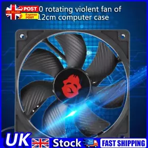 Big 4 Pin High Speed Desktop Chassis Fan 12V Large Air Volume Computer PC Case U - Picture 1 of 7
