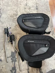 BLAZE H SADDLEBAG SET BLACK. KAWASAKI Z1000 2014 Soft Saddle Bags Preowned - Foto 1 di 8