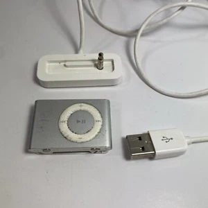 Apple iPod Shuffle 2nd Generation Model A1204 Silver - Parts ONLY NOT Working - Picture 1 of 7
