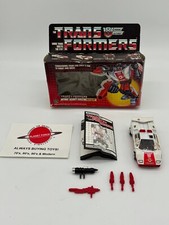 1985 Red Alert Complete With Box G1 Transformers Car Figure