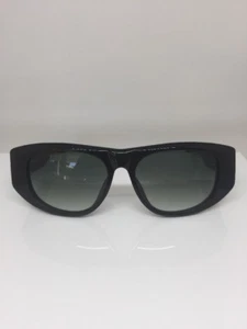 New Vintage Christian Dior CD 2556 Sunglasses C. 90 Black & Gold Germany NOS - Picture 1 of 12