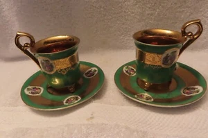Demitasse Tassen & Untertassen Sets (2) - Bild 1 von 4
