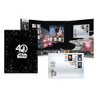 Star Wars 40th Anniversary Rare Stamp Set 2017 With Dated First Day Cover