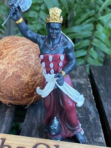 5 in Shango Orisha Santeria Yoruba Religion Ifa Chango Statue 5 in - Bild 1 von 3