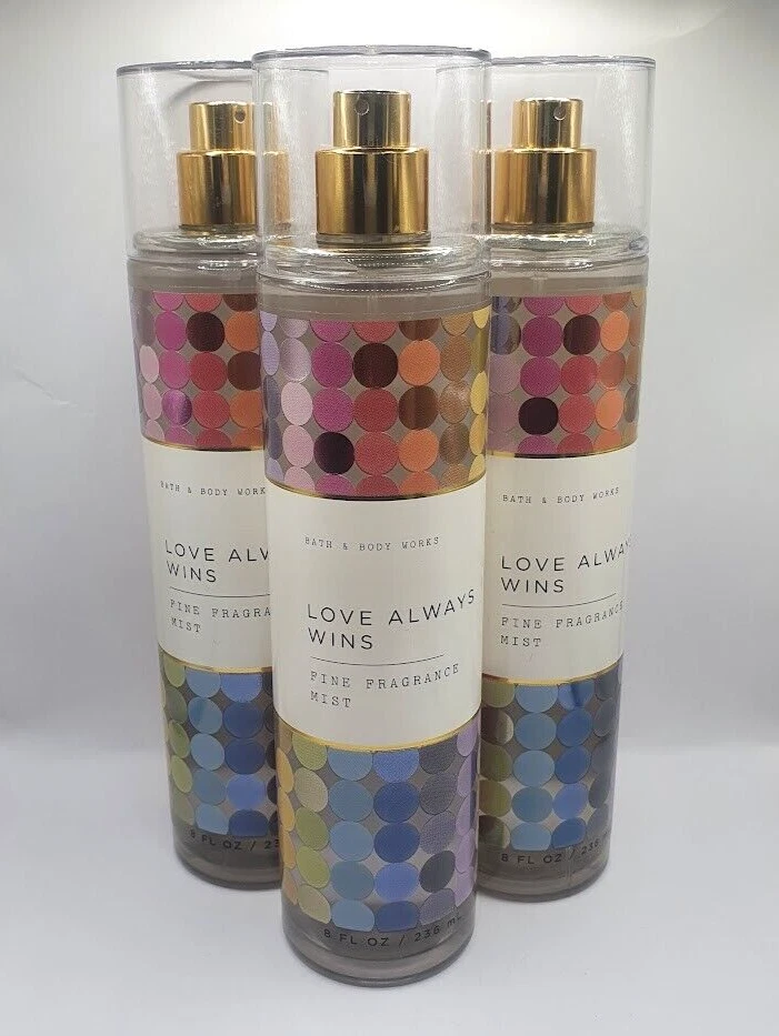 BATH AND BODY WORKS LOVE ALWAYS WINS BODY MIST 8 FL OZ CADA UNO (3) Foto 1 de 1