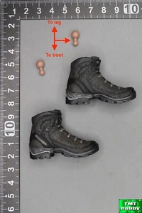 1:6 Scale Soldier Story SS062 FBI Critical Incident Group - Kailash Boots (Peg) - Imagen 1 de 3