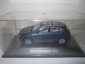 Mercedes-Benz EQA Dealer Model 1/43 Scale Denim Blue - Picture 1 of 2