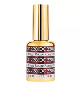 DND DC Mermaid Soak Off Gel Polish 228 Rouge - Picture 1 of 2