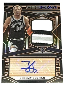 Parche Obsidian 2022-23 3 colores automático verdadero RPA Jeremy Sochan naranja/35 Spurs PC1 - Imagen 1 de 2