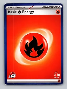 Fire Energy - (Pokeball Stamped) My First Battle Deck Promo Rare Pokemon Card NM - Picture 1 of 2