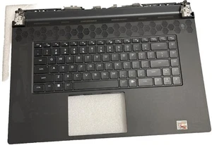 Dell Alienware M17 R5 Laptop Palmrest US Backlit Keyboard VNRXH 0VNRXH SMP2 - Afbeelding 1 van 8