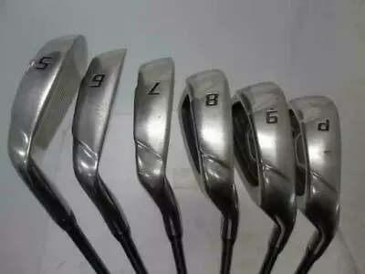 BRIDGESTONE  TOUR STAGE V-IQ 2008 6PC VI-50 S-FLEX IRONS SET GOLF 10267 - Image 1 of 4