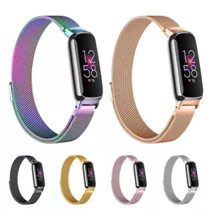 Cinturino Orologio Cinturino Magnetico per Fitbit Inspire 3 Rete Acciaio Inox - Foto 1 di 27