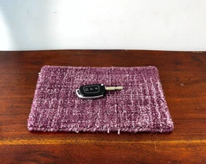 Handmade Home Decor Gift Pink Table Wool Placemat Indien Kitchen Dining Rug - Picture 1 of 10