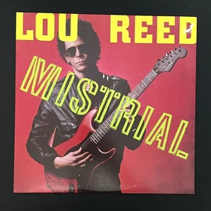 Lou Reed Mistrial Vinyl LP 1986 Record RCA AFL1-7190-A - Imagen 1 de 8