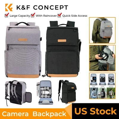 K&F Concept 22L Camera Backpack Case Large Capacity for Photographers Drone Bag - Image 1 of 4