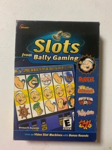 Vintage Masque Slots From Bally Gaming PC MAC CD Popeye Blondie Betty Boop - Picture 1 of 2