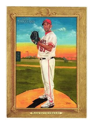 2007 Topps Turkey Red #111 Francisco Rodriguez Los Angeles Angels - Image 1 of 2