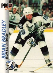 1992-93 Pro Set Brian Bradley Tampa Bay Lightning #174 - Picture 1 of 2