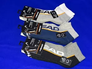 HEAD Unisex Stripe Quarter Sneaker Socks Socken - Bild 1 von 13