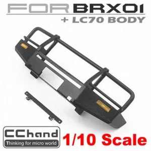 CC HAND Metal ARB Bumper for Boomracing BRX01 +  killerbody LC70 body no winch - Picture 1 of 11