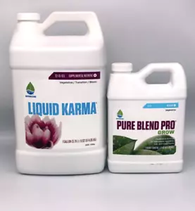 Botanicare Pure Blend Pro Grow(Q) + Liquid Karma(G) Bundle - Qt+Gal - Picture 1 of 1